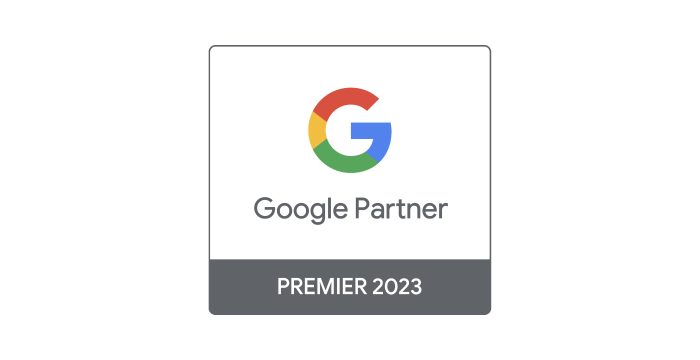 Google Partners プログラム最上位の「2023 Premier Partner」に認定